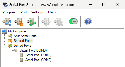 Joined Serial Ports